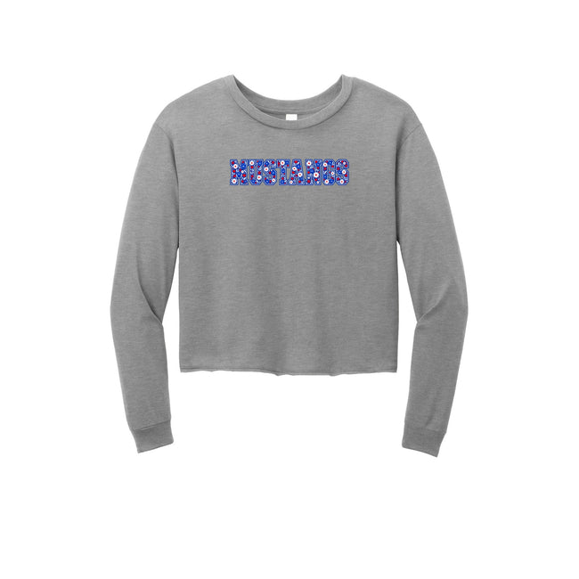 Tuslaw Mustangs Daisy Lettering Midi Long Sleeve Tee