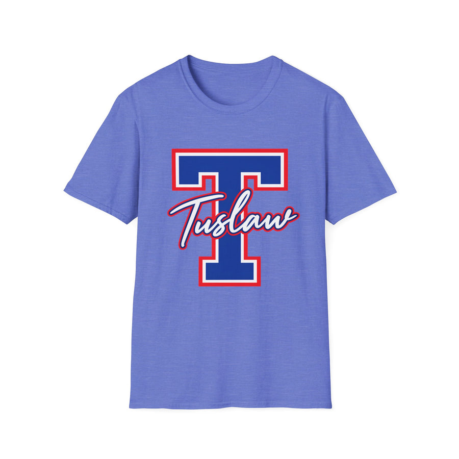 Tuslaw Mustangs — Classic Script Monogram T-Shirt