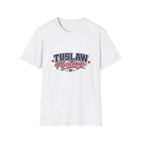 Tuslaw Mustangs — Women’s Heart T-Shirt