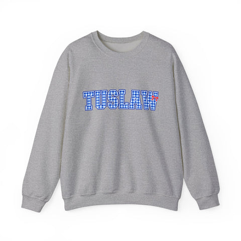 Tuslaw Mustangs Ladies - Bingham Style Tuslaw Crewneck Sweatshirt