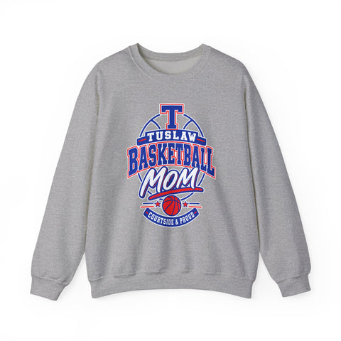 Tuslaw Basketball — Proud Mom Crewneck Sweatshirt