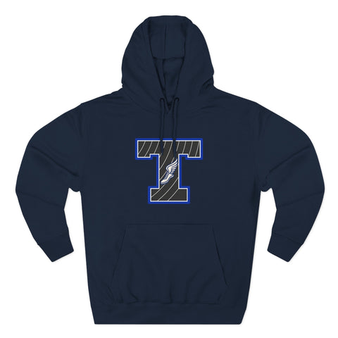 Tuslaw Mustangs Track & Field Monogram Hoodie in Navy