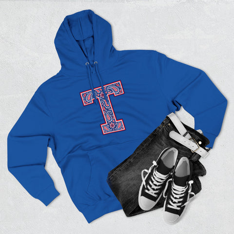 Tuslaw Mustangs Paisley Monogram Hoodie