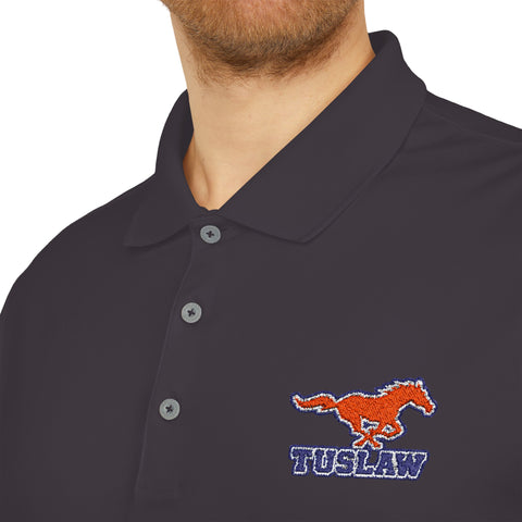 Tuslaw Mustangs Performance Polo - Embroidered Logo