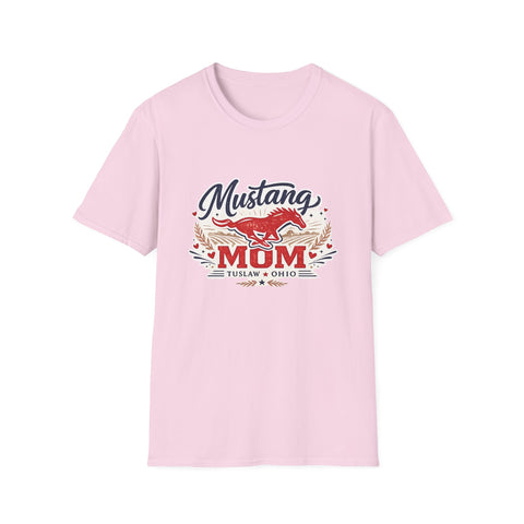 Tuslaw Mustang Mom — Farm Style T-Shirt
