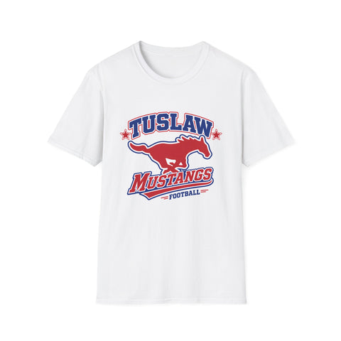 Tuslaw Football — Red & Blue Retro T-Shirt