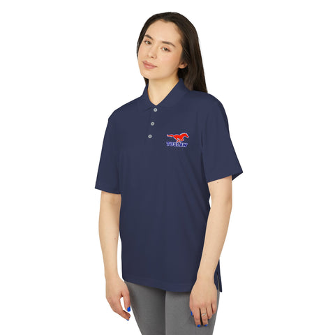 Tuslaw Mustangs Performance Polo - Embroidered Logo