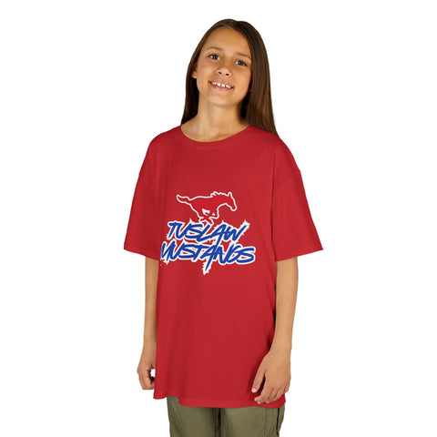 Kids’ Tuslaw Mustangs — Bold Logo T-Shirt