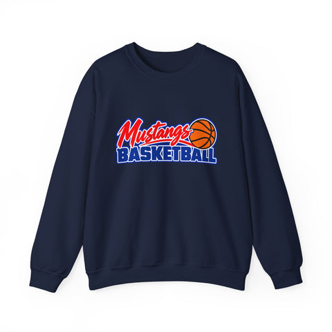 Tuslaw Basketball - Signature Series Crewneck Sweatshirt in Navy