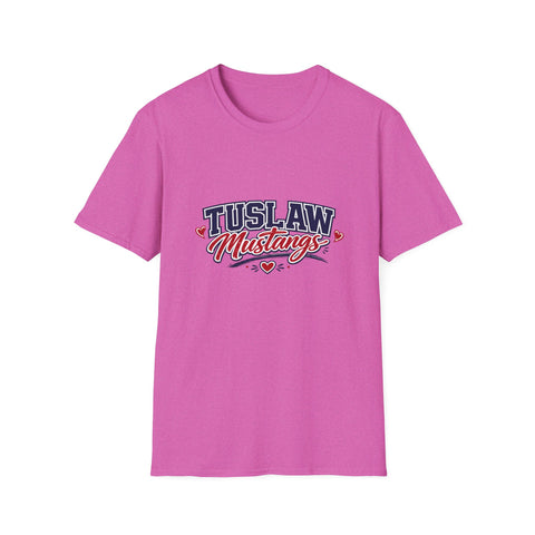 Tuslaw Mustangs — Women’s Heart T-Shirt