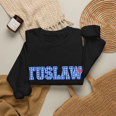Tuslaw Mustangs Ladies - Bingham Style Tuslaw Crewneck Sweatshirt