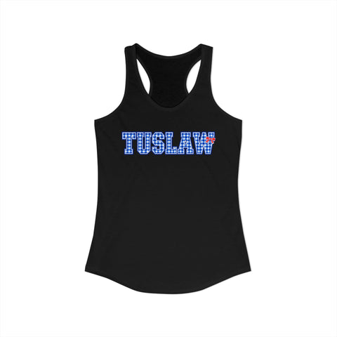 Tuslaw Mustangs Ladies - Bingham Style Tuslaw Racerback Tank Top