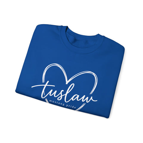 Tuslaw Mustangs Love You Tuslaw Crewneck Sweatshirt