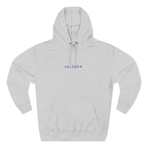 Tuslaw Mustangs Tiny Tuslaw Minimalist Hoodie in Heather Grey