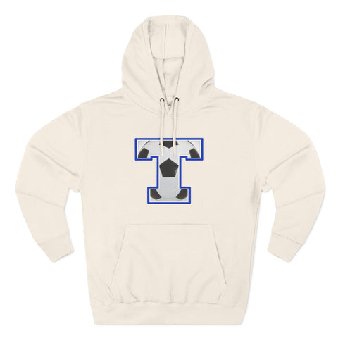 Tuslaw Mustangs Soccer Monogram Hoodie in Sandshell