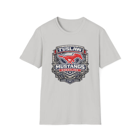 Tuslaw Wrestling — Earn Everything T-Shirt