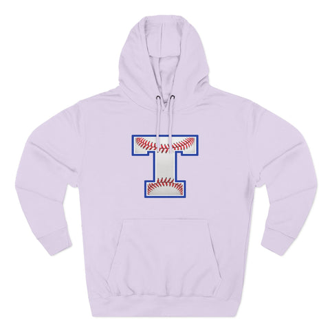 Tuslaw Mustangs Baseball Monogram Hoodie in Lilac