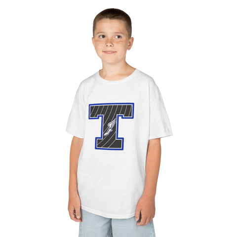 Tuslaw Mustangs Track & Field Monogram Kids T-Shirt