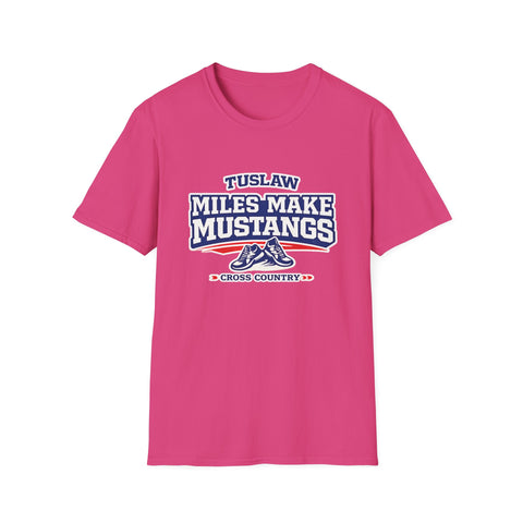 Tuslaw Cross Country — Miles Make Mustangs T-Shirt