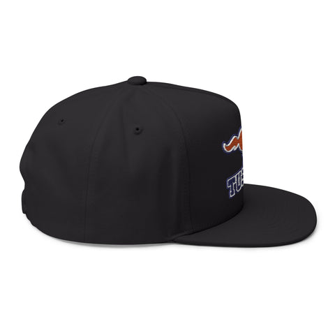 Tuslaw Mustangs Embroidered Flat Bill Hat