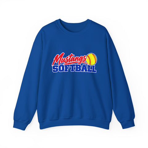 Tuslaw Softball - Signature Series Crewneck Sweatshirt in Royal