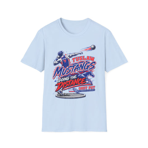 Tuslaw Track & Field — "Going The Distance" Shot Put T-Shirt