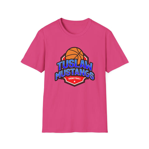 Tuslaw Basketball — Illustrated Mustang T-Shirt