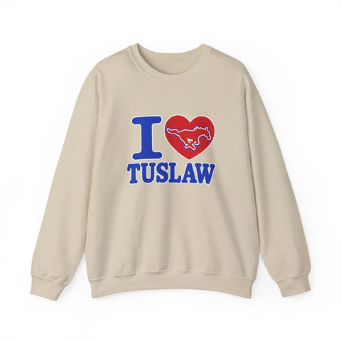Tuslaw Mustangs — I Heart Tuslaw Crewneck