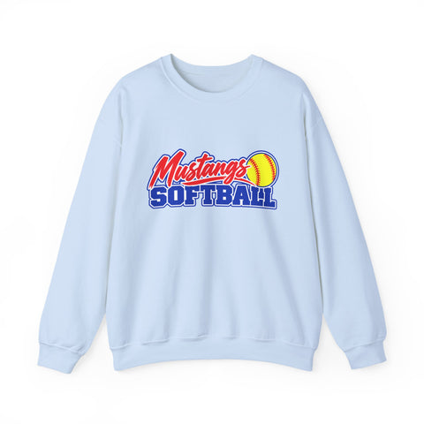 Tuslaw Softball - Signature Series Crewneck Sweatshirt in Light Blue