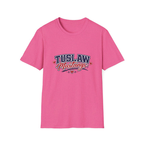 Tuslaw Mustangs — Women’s Heart T-Shirt