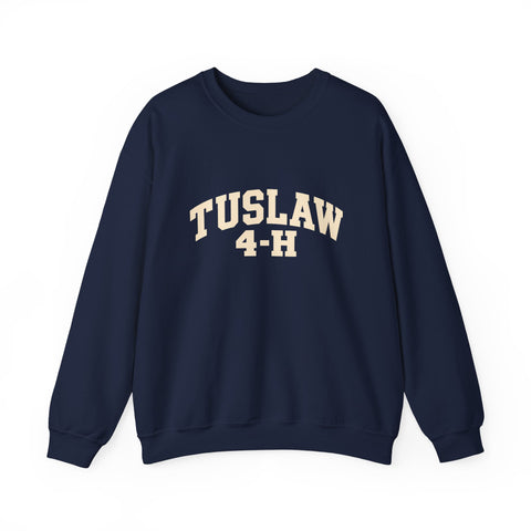 Tuslaw 4-H — Classic Varsity Crewneck Sweatshirt in Navy