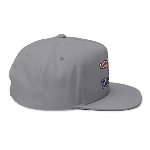Tuslaw Mustangs Embroidered Flat Bill Hat