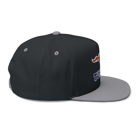 Tuslaw Mustangs Embroidered Flat Bill Hat