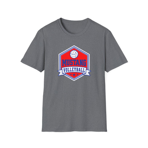 Tuslaw Volleyball — Mustangs Banner T-Shirt