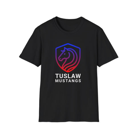 Tuslaw Mustangs — Futuristic Logo T-Shirt