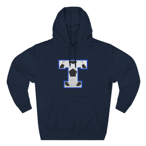 Tuslaw Mustangs Soccer Monogram Hoodie in Navy