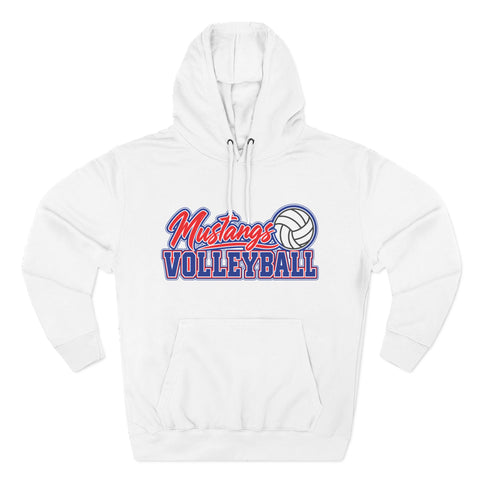 Tuslaw Volleyball — Signature Series Pullover Hoodie in White