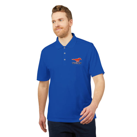 Tuslaw Mustangs Performance Polo - Embroidered Logo