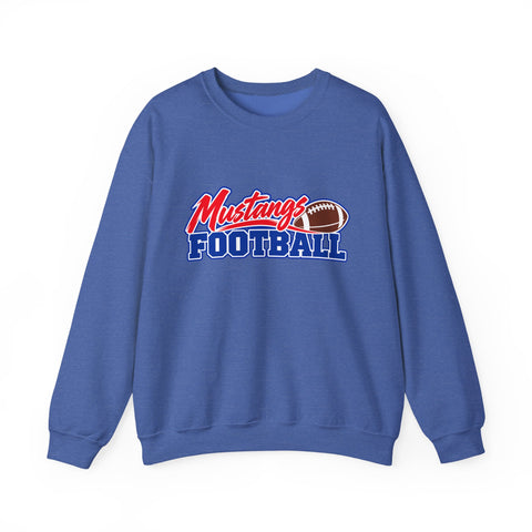 Tuslaw Football - Signature Series Crewneck Sweatshirt in Heather Sport Royal