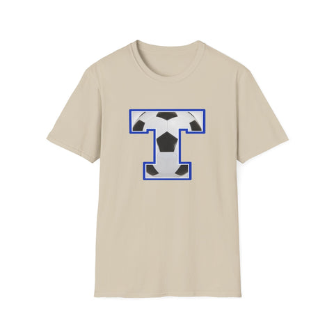 Tuslaw Mustangs Soccer Monogram T-Shirt in Sand