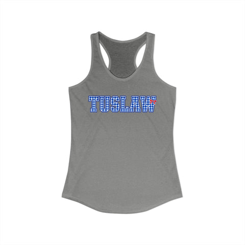 Tuslaw Mustangs Ladies - Bingham Style Tuslaw Racerback Tank Top