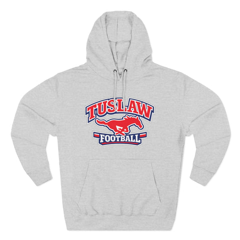 Tuslaw Football — Running Mustang Varsity Hoodie