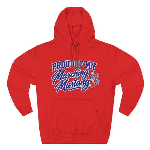 Tuslaw Marching Mustangs Proud Supporter Hoodie in Red