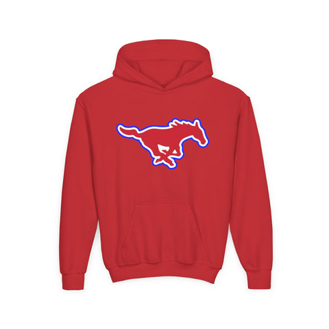 Youth Tuslaw Mustangs — Running Horse Hoodie