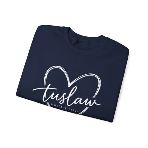Tuslaw Mustangs Love You Tuslaw Crewneck Sweatshirt