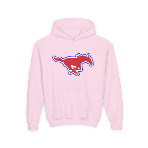 Youth Tuslaw Mustangs — Running Horse Hoodie