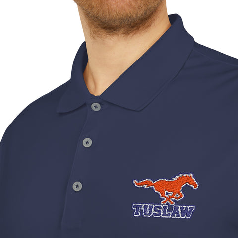Tuslaw Mustangs Performance Polo - Embroidered Logo