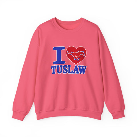 Tuslaw Mustangs — I Heart Tuslaw Crewneck