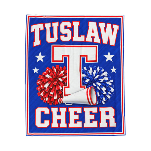 Tuslaw Cheer — Velveteen Plush Blanket | 50 × 60 in