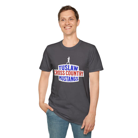 Tuslaw Cross Country — Red, White & Blue T-Shirt
